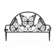  Virágágyás szegély / kerítés - 48 x 31 cm - fekete                                                    BX11464BK