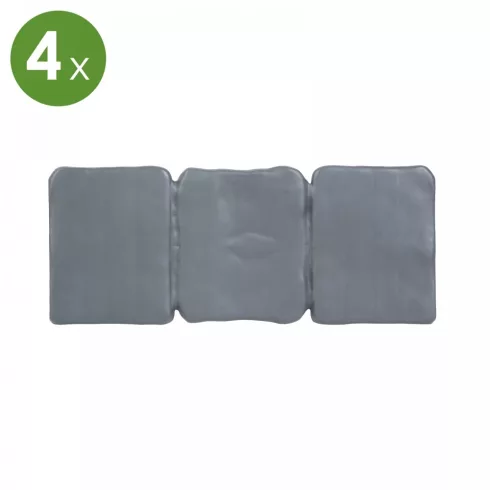 Virágágyás / gyepszegély - 4 db / csomag - 24,5 x 10 cm - műanyag                                     BX11468I