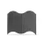 Virágágyás szegély / kerítés - 15 x 14 cm - fekete - 20 db / csomag                                   BX11468P