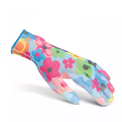 Mintás kerti kesztyű M                                                                                BX11517M