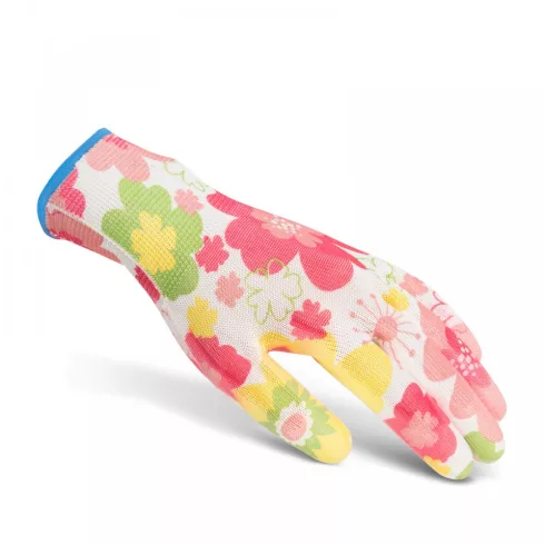 Mintás kerti kesztyű M                                                                                BX11517M