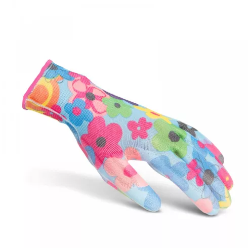 Mintás kerti kesztyű XS                                                                               BX11517XS