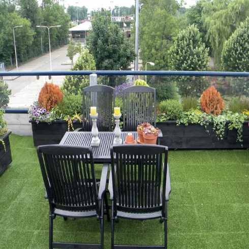 Műfű padlóburkolat - 30 x 30 cm - 11 db / csomag                                                      BX11547