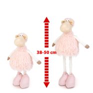   Textil dekoráció - bárány - teleszkópos - 50 x 19 x 15 cm                                             BX11578