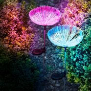   Száloptikás szolár medúza - 80 cm - színes LED                                                        BX11755