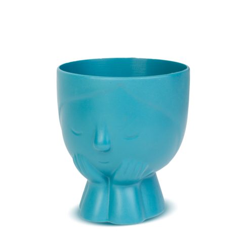 Dekorációs kaspó - arc - 9 x 10 cm - 5 féle                                                           BX11873