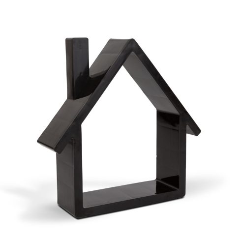 Fali dekoráció - házikó - 24 x 24 cm - 4 féle                                                         BX11886