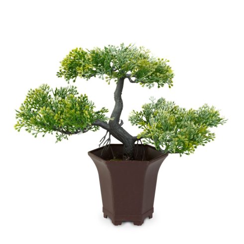 Műnövény dekoráció - bonsai fa - 25 x 9 cm                                                            BX11895