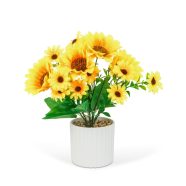   Műnövény dekoráció - napraforgó - 20 x 8 cm                                                           BX11908