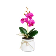   Műnövény dekoráció - orchidea - 3 féle - 32,5 cm                                                      BX11915