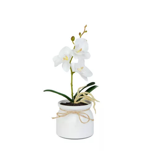 Műnövény dekoráció - orchidea - 3 féle - 32,5 cm                                                      BX11915