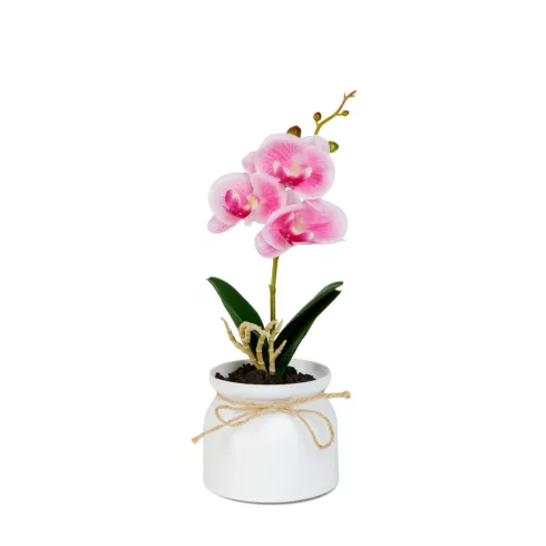 Műnövény dekoráció - orchidea - 3 féle - 32,5 cm                                                      BX11915