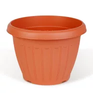   Műanyag virágcserép - terrakotta - 25 cm                                                              BX11992