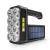 Szolár COB LED zseblámpa - munkalámpa funkcióval - 1200 mAh - MicroUSB - 1000 lumen - IP55            BX18581