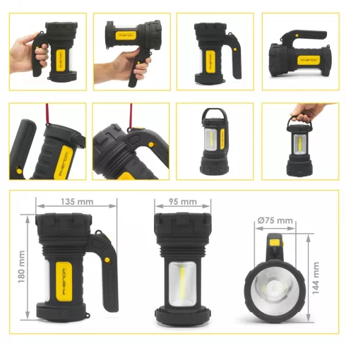 COB LED-es szerelőlámpa  2 in 1                                                                       BX18636