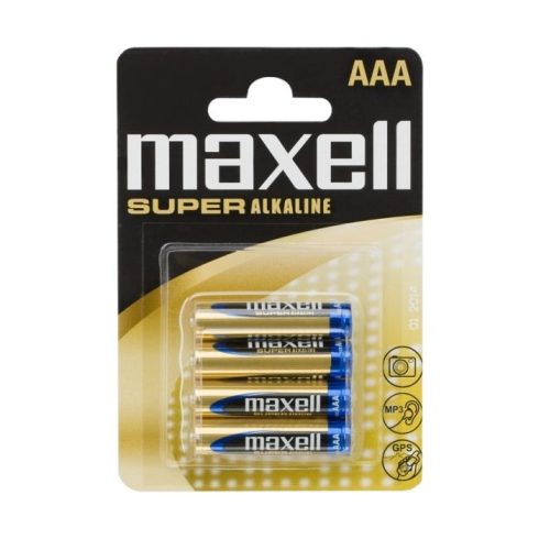 Mikroceruza elem AAA - LR03 XL Super Alkaline - 1,5V 4 db / bliszter                                  BX18731