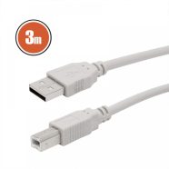   USB kábel 2.0 A dugó - B dugó 3,0 m                                                                   BX20123