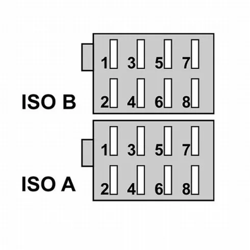 ISO csatlakozó dugó 0,2 m                                                                             BX20198