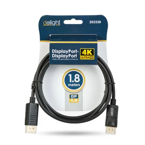 DisplayPort - Displayport kábel - 1.4 - 4K - 1,8 m                                                    BX20333B