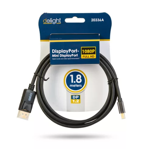 DisplayPort - Mini Displayport kábel - 1.2 - 1080P - 1,8 m                                            BX20336A