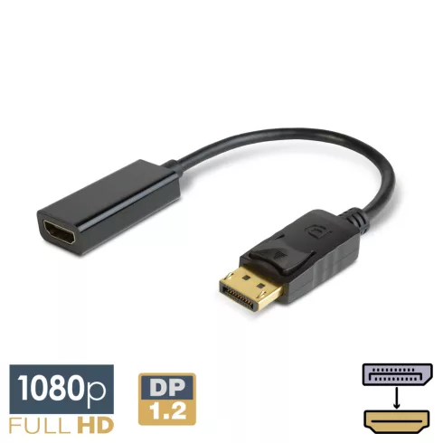 DisplayPort - HDMI adapter - 1.2 - 1080P                                                              BX20337