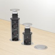   Elosztó Rejtett 3-as - szlovák, ezüst                                                                 BX20430SF