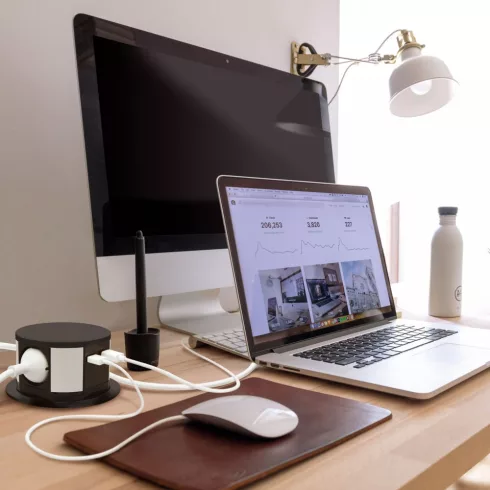 Elosztó - rejtett, 3-as + USB-A + Type-C - fekete                                                     BX20433BK