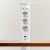 Motoros rejtett elosztó - fehér 3 x 250 V + 2 x USB                                                   BX20451W