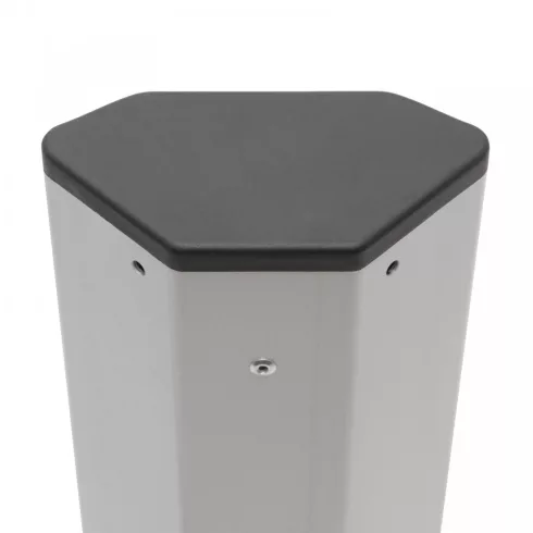 Sarokelosztó 4 x 250V, 16A 2 x USB, 2,1A alumínium ház                                                BX20484