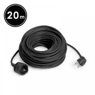   Hálózati lengő hosszabbító 3 x 1,5 mm2 20 m                                                           BX20502BK