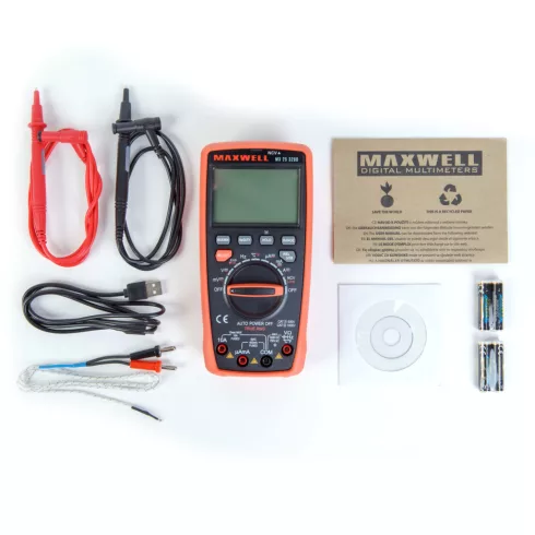 Digitális multiméter 5az1-ben - USB-s PC kapcsolattal                                                 BX25328B