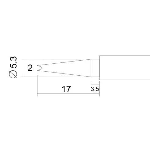 Pákahegy 28003-as pákához - 2 db / bliszter                                                           BX28924N