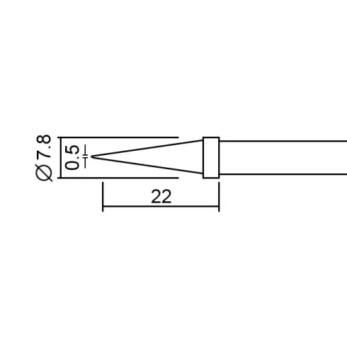 Pákahegy 28020-as pákához - 2 db / bliszter                                                           BX28932