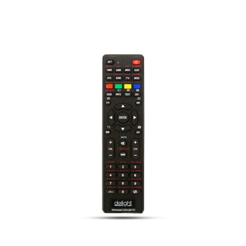Univerzális TV távirányító - 250+ típushoz - fekete - 2 x AAA                                         BX39680