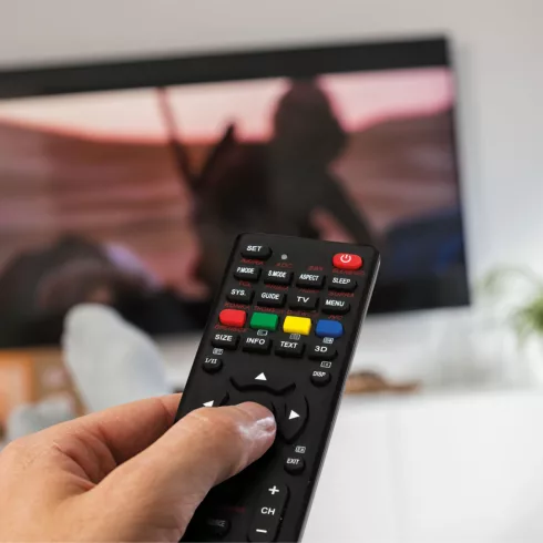Univerzális TV távirányító - 250+ típushoz - fekete - 2 x AAA                                         BX39680
