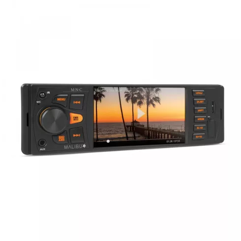 Multimédiás fejegység colMalibu Starcol - 1 DIN - 4 x 50 W - BT - MP3 - AUX - SD - USB                BX39751