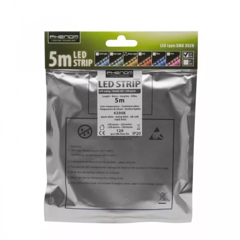 LED szalag 5 m 120 LED középfehér                                                                     BX41007D