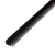 LED aluminium profil sín - 1000 x 17 x 8 mm - U profil - fekete                                       BX41010A1-BK