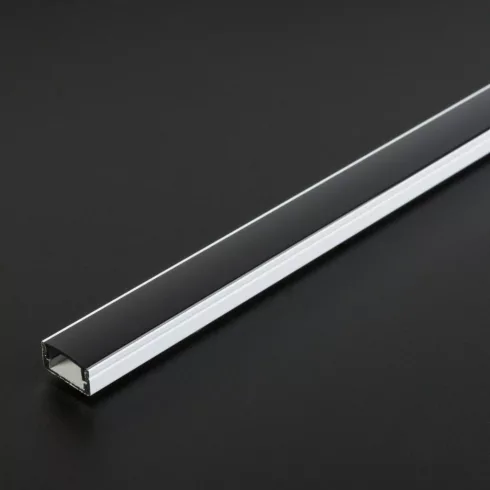 LED aluminium profil sín - 1000 x 17 x 8 mm - U profil - fehér                                        BX41010A1-WH
