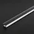 LED aluminium profil sín - 1000 x 17 x 8 mm - U profil - fehér                                        BX41010A1-WH