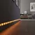 LED aluminium profil takaró búra - fekete - 1000mm (41010/41011hez)                                   BX41010M1-BK