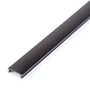   LED aluminium profil takaró búra - fekete - 2000mm (41010/41011hez)                                   BX41010M2-BK