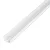 LED aluminium profil sín - 1000 x 23(17) x 8 mm - süllyeszthető U profil - fehér                      BX41011A1-WH