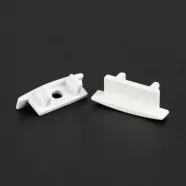   LED aluminium profil végzáró (41011hez) - 2 db - fehér                                                BX41011E-WH