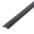 LED aluminium profil takaró búra - fekete - 2000 mm (41011A2-höz)                                     BX41011M2-BK