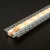 LED aluminium profil sín - vakolható, gipszkartonba süllyeszthető - 1000 x 61 x 13 mm                 BX41025A1