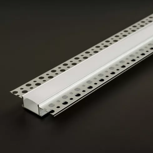 LED aluminium profil takaró búra - opál - 1000 mm (41025A1-hez)                                       BX41025M1