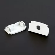   LED aluminium profil végzáró (41026hoz) - 2 db - fehér                                                BX41026E