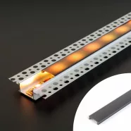   LED aluminium profil takaró búra - fekete - 1000 mm (41026A1-hez)                                     BX41026M1-BK