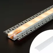   LED alumínium profil takaró búra - opál - 1000 mm (41026A1-hez)                                       BX41026M1